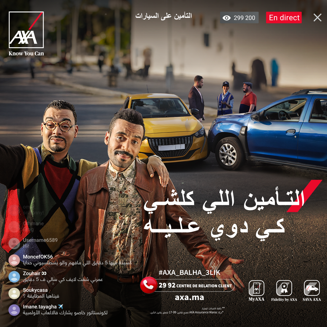 Axa – Campagne Assur Auto 2024